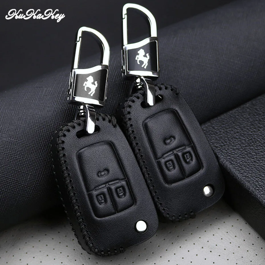 Кожаный чехол для ключей автомобиля сумка Chevrolet Cruze Fit Buick Opel VAUXHALL Astra Corsa Antara Meriva