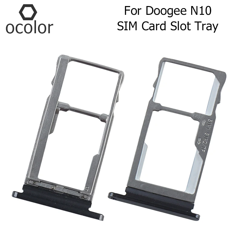 Ocolor для Doogee N10 sim-карта адаптер лотка запасные части для Doogee N10 sim-карта SD слот лоток держатель аксессуары для телефонов