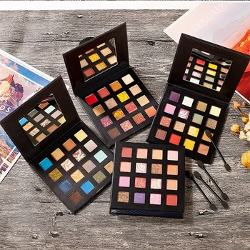 

16 Color Eye Shadow Palette Matte Shimmer Eyeshadow Waterproof Long lasting Eye Shadow Eye Makeup Cosmetics TSLM1