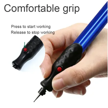 

Mini Electric Grinder Engraving Pen Set DIY Polishing Tool Small Cutting Manual Drilling Machine Power Tools