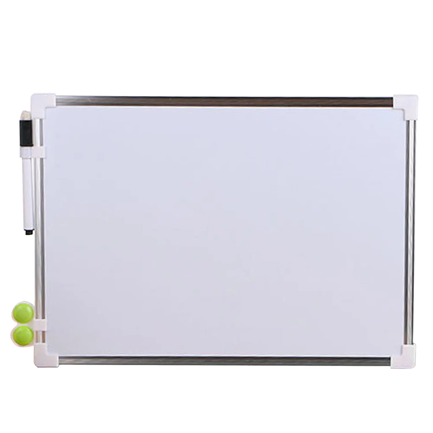 

Double-sided Magnetic Dry Erase Whiteboard White Board with Pen Magnets for Home Kichen Office Refrigerator Fridge 25x35cm