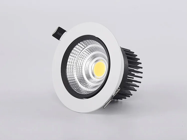 Led Downlight Dimmable lamp 3w 5w 7W 12w 15w 20w 30w 40w cob led spot AC 110V 220V ceiling recessed downlights round panel light