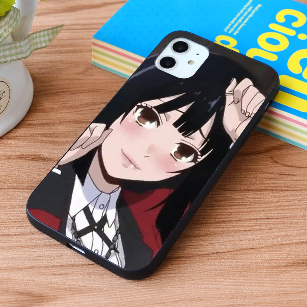 Чехол для iPhone Kakegurui мягкий чехол из ТПУ с рисунком аниме Apple | Мобильные телефоны и