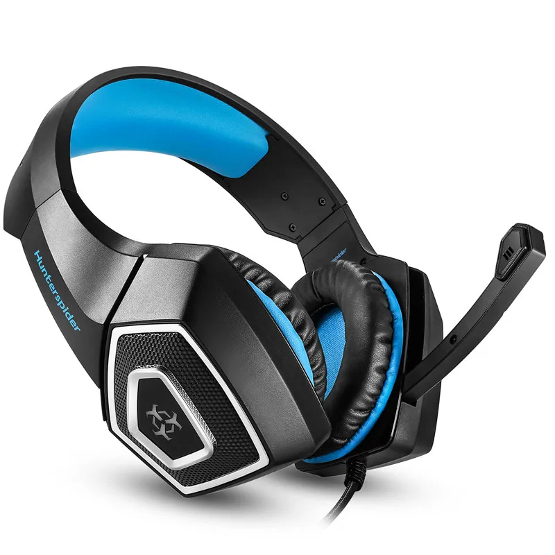PYMH Hunterspider V1 стерео Бас игровая гарнитура для PS4 Slim Pro Xbox One PC Mic