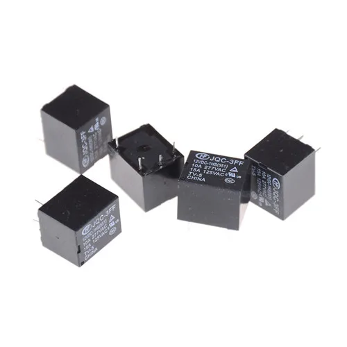 5 шт./лот мини силовые реле SRD-S-112DM 15A 125VAC 4 контакта катушки реле питания 12 В DC