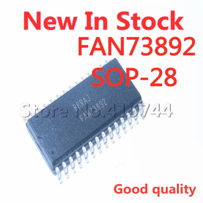 

2PCS/LOT FAN73892MX FAN73892 SOP-28 SMD three-phase half-bridge gate driver IC In Stock NEW original IC