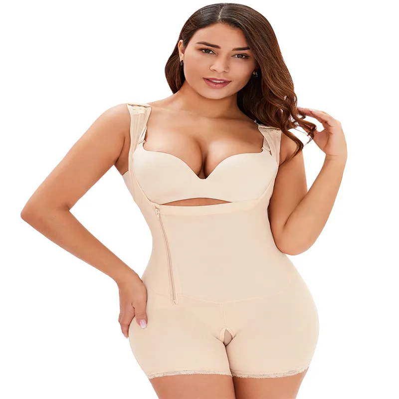 Intimo Da Donna Completo Body Shapewear Busto Aperto Allenatore Corsetto Body Dimagrante Senza Cuciture Butt Lifter Plus Size 6Xl