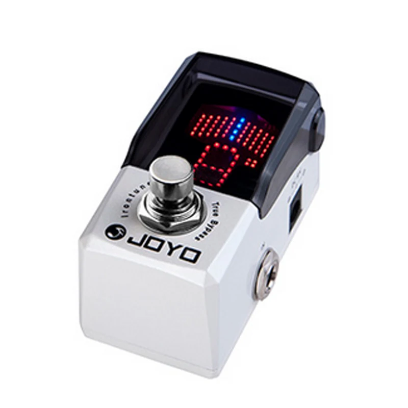 Мини тюнер JOYO JF 326 IRONMAN гитарный Педальный Stompbox Высокочувствительный