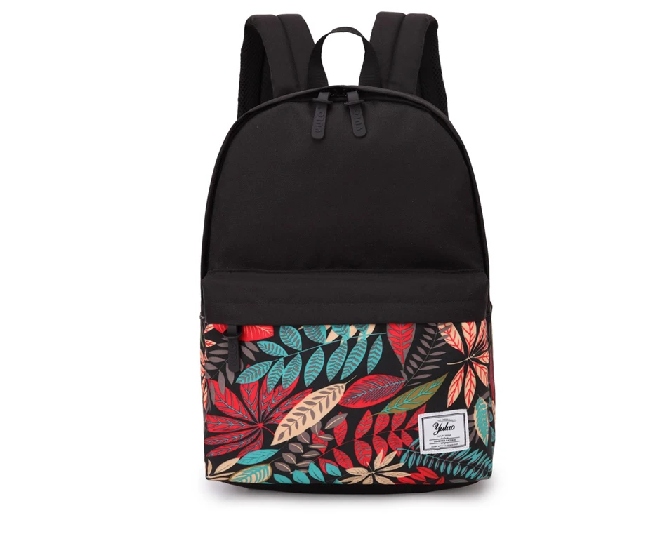 TTOU Для женщин высокое Ёмкость с модным принтом рюкзак школьные рюкзаки из холста для девочек распылитель ранцевого типа для с книжные сумки туда и обратно ноутбук обратно в мешок