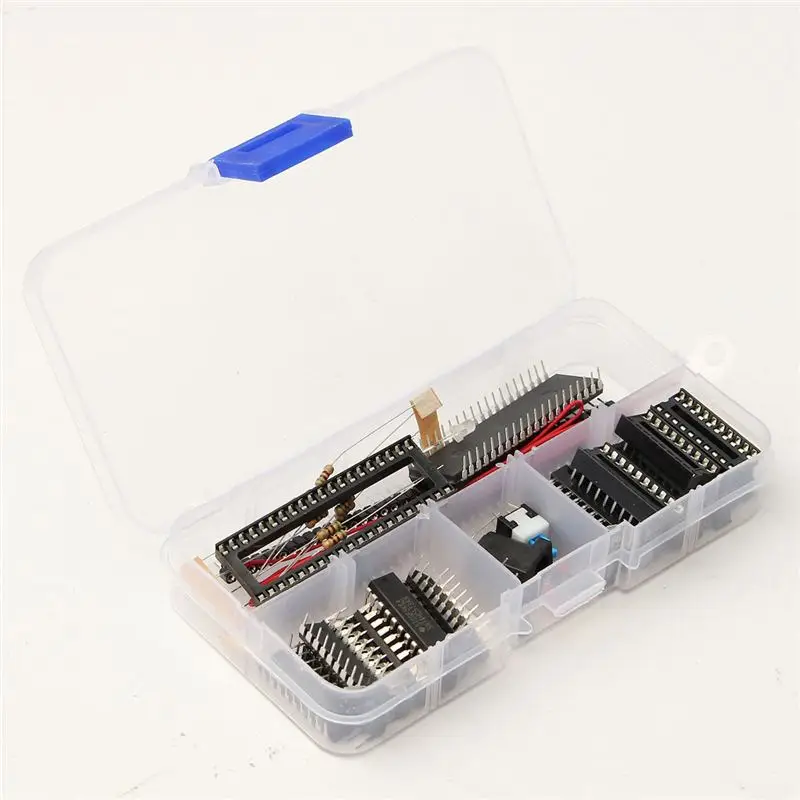 US $15.31 8x8x8 LED Cube 3D Light Square Blue LED Flash Electronic DIY Kit Needs Soldering Dynamic 3d Effect Night Lamp Lantern