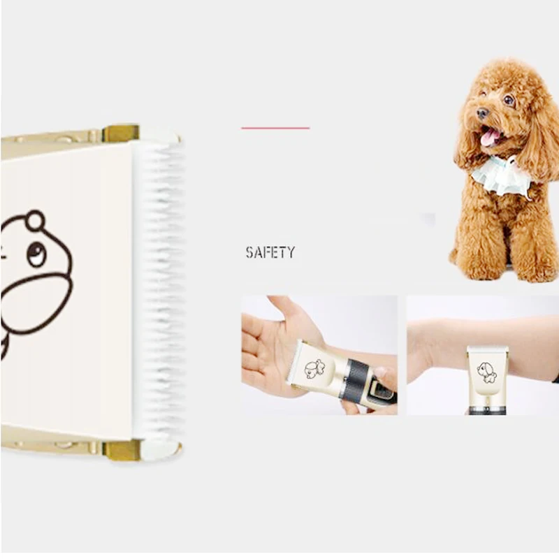 Electrical Dog Hair Trimmer USB Charging Pet dog Hair Clipper Rechargeable Cat Remover Grooming Cutter Machine