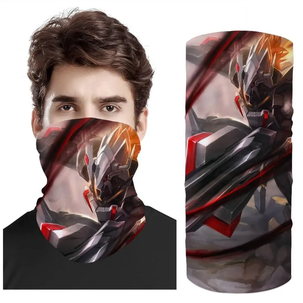 

Anime Custom pattern Seamless Headscarf Bicycle Motorcycle Riding Turban Novelty Bandanas Magic Headband Veil Multi Scarf Scarve