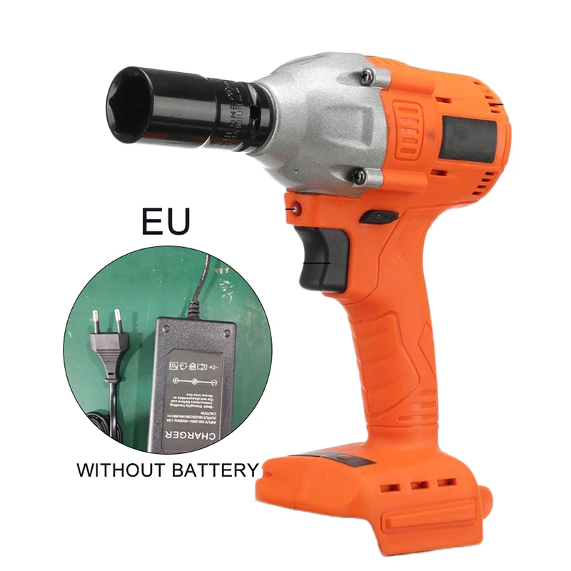 

168V Brushless Wrench 520Nm Torque Electric Wrench Tool UK/US / EU Plug Low Noise 110V-220V Multi Tools