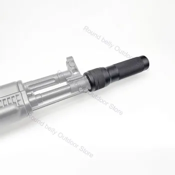 

Outdoor sports toy PBS muffler front pipe decoration cpak105 74m Renxiang AK universal straight plug 19mm 14 reverse teeth md58