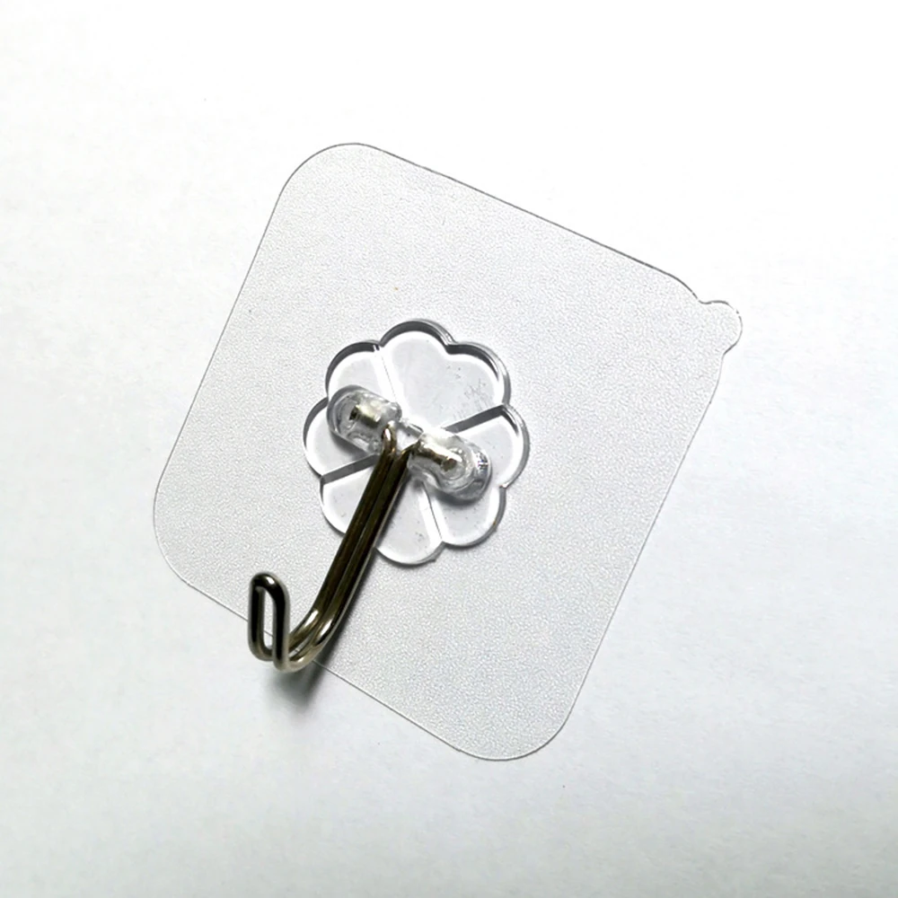HOMIE wall hock Newest hook up Removable bathroom vacuum hanger Kitchen Wall Strong Suction Cup 6*6cm Hook Hangers Vacuum Sucker 5