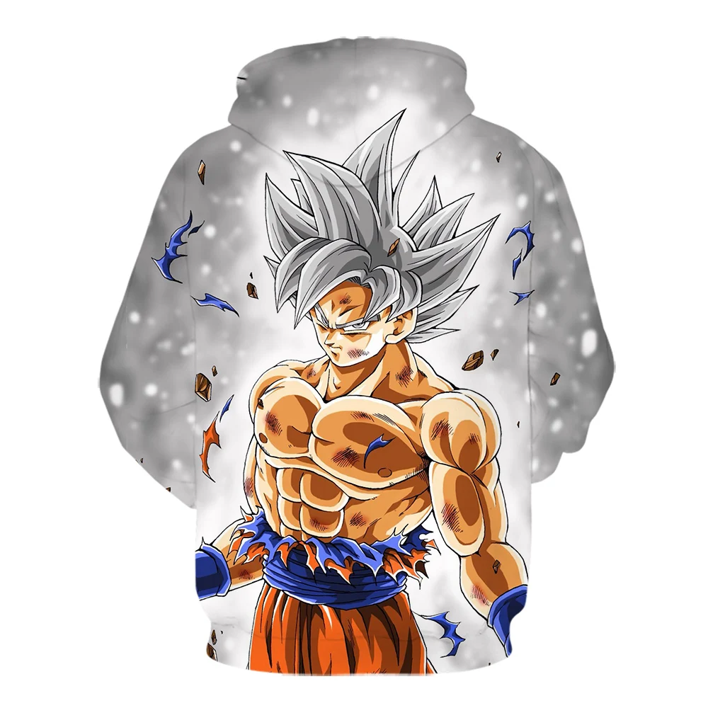 Г. Толстовка с капюшоном с 3D принтом «Seven Dragon Ball Z», спортивная одежда с японскими комиксами, куртка с героями мультфильмов толстовки с капюшоном для мальчиков и девочек