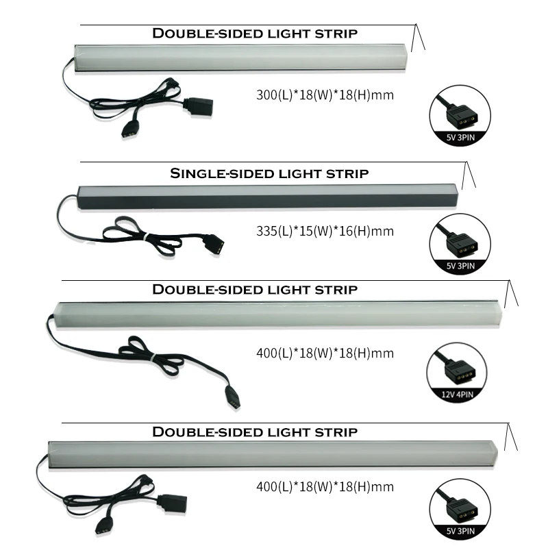 Symphony PC RGB Lighting Strip  Chassis Magnetic D-RGB Strip 40CM Pollution Atmosphere 5V ASUS AURA SYNC