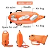 28L Swimming Bag Inflatable Swimming Buoy Life Bag Tow Floating Dry Bag Swimming Diving Safety Signal Air Bag Inflate Ring ► Photo 2/6