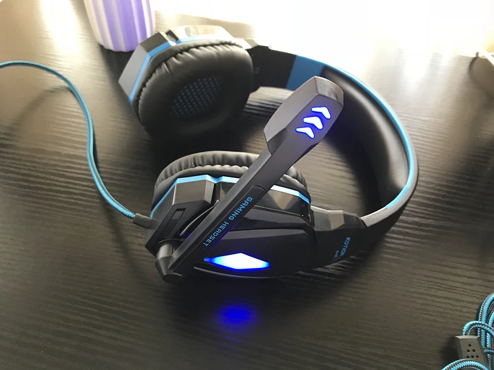 Coole игровая гарнитура-гарнитура diepe bas стерео bedrade gamer-headsetmicrofoon met светодиодный-achtergrondverlichting voor mobiele PS4-pc