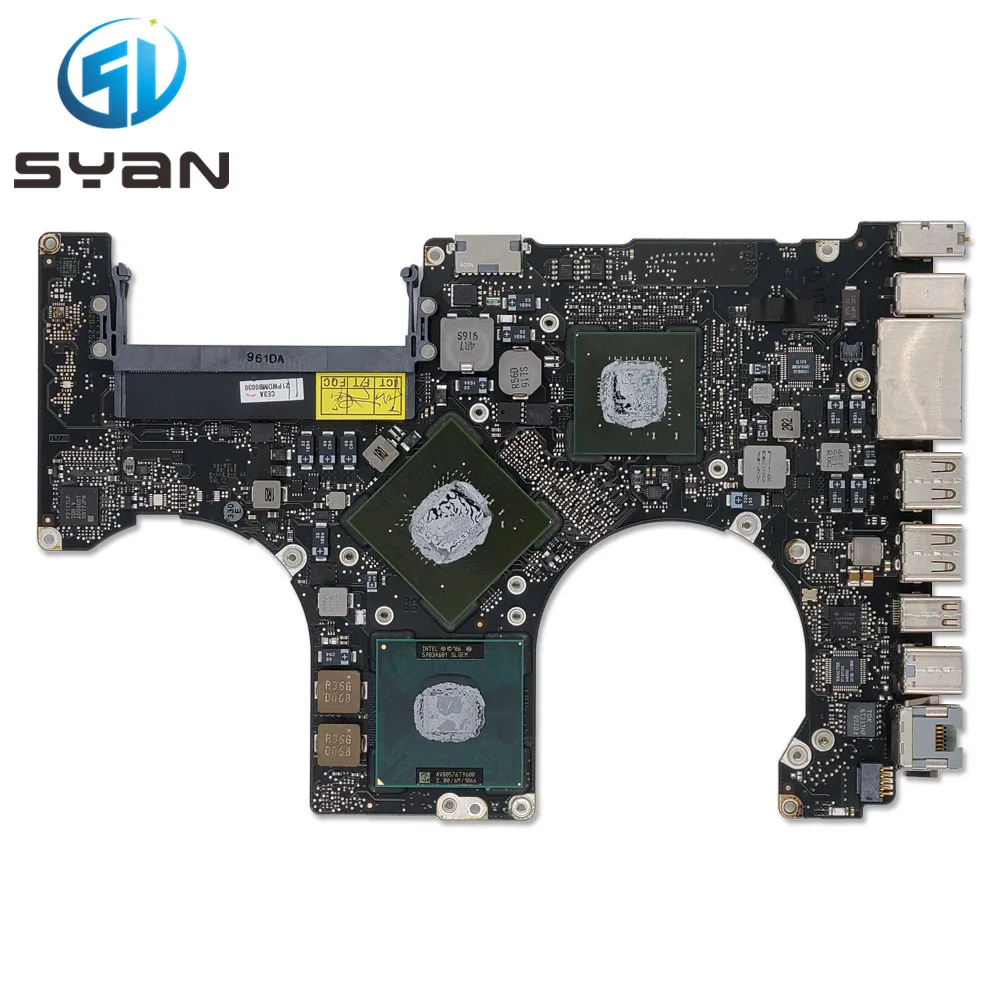 Материнская плата SYan A1286 MID 2009 материнская 2 66 ГГц 820-2523-B для Macbook Pro 15 4 &quotEMC 2255 EMC 2324