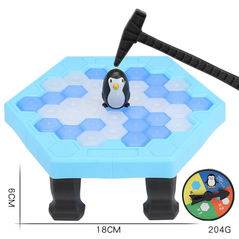 Пингвин ловушка ломается ледяная игра Вечерние игры Дорожная игра для детей взрослых семья развлечение Kill time игрушка ТВ шоу игрушка игра