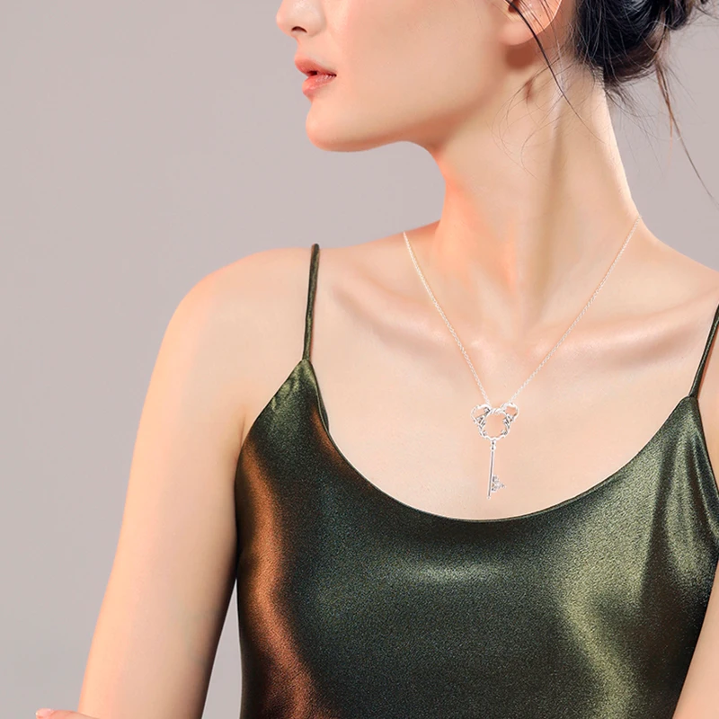 100% 925 Sterling Silver Jewelry Mouse 