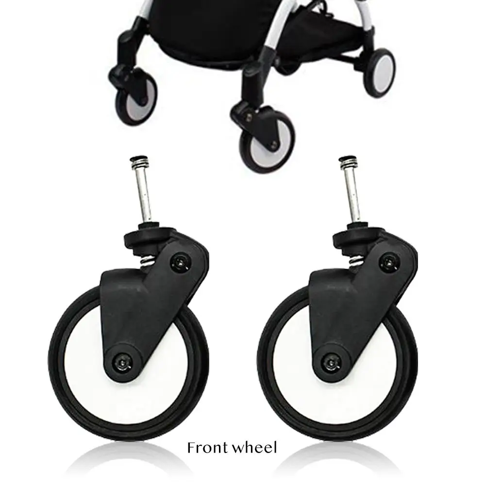 

Stroller Wheels Front Wheel Set City Mini Front Swivel Wheel For Baby Jogger Stroller Accessaries Natural Rubber In Stock