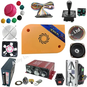

Pandora Box 9D DIY Arcade Bundles Kits Parts With Power Supply Jamma Harness Joystick Push Button Upgrade to Box 9D 2500 for fre