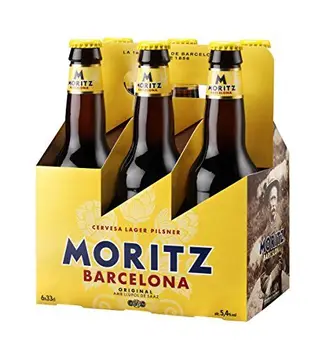 

Moritz Cerveza - Paquete de 6 x 330 ml - Total: 1980 ml