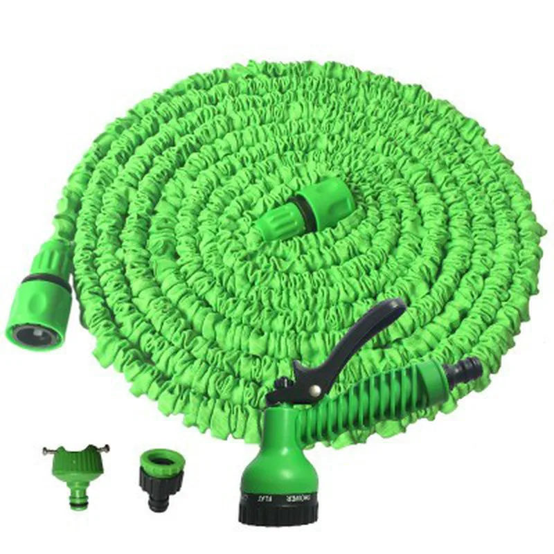 Garden Hose Expandable Magic Flexible Water Hose EU Hose Plastic Hoses Pipe With Spray Gun To Watering Car Wash Spray 25FT-250FT