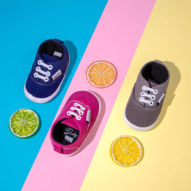 

Кроссовки для новорожденных, на резиновой подошве, на весну/осень