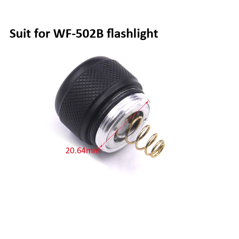 Flashlight Switch Parts WF-501B WF-501A WF-502B C8 C8s C12 Replacement Button Tail Switch