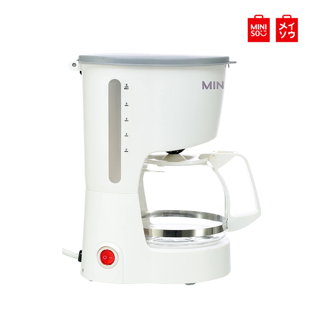 

MINISO Coffee Maker Automatic coffee machine Electric Drip Coffee Maker Household 6 Cup Tea Pot 220V