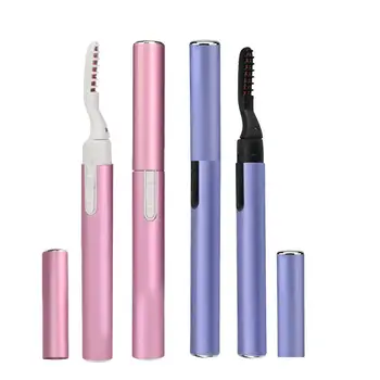 

Electric Heated Eyelash Curler Pen Shape Curl False Eyelash Eye Lash Curling Mascara Cream Long Lasting Beauty Makeup Tool