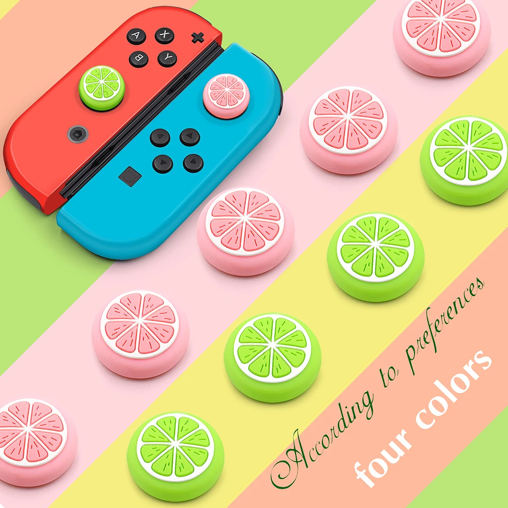 Милый чехол для джойстика с зажимом большого пальца контроллера Nintend Switch Lite NS Joy-Con