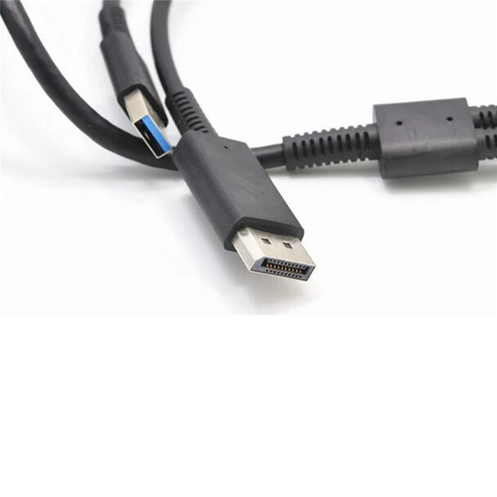 2 в 1 DP USB3.0 линия передачи данных 5 м дисплей видео кабель для Oculus Rift S VR очки замена зарядный кабель