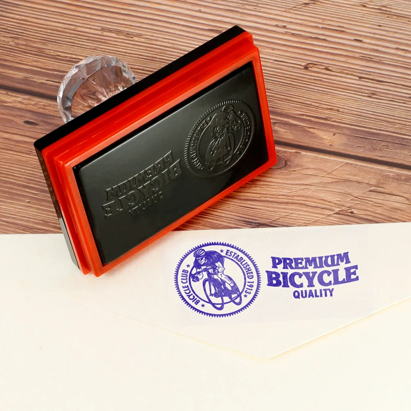 Professional Rectangular Photosensitive Stamp Personal Seal Wedding Customized Stamp name stamp self ink stamps 50x80mm Biggest Size