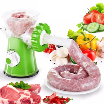 

Household Meat Grinder Vegetable Slicer High-quality Multifunction Stainless Meat Mincer Meat Cutter Manual Food Cutter Processo