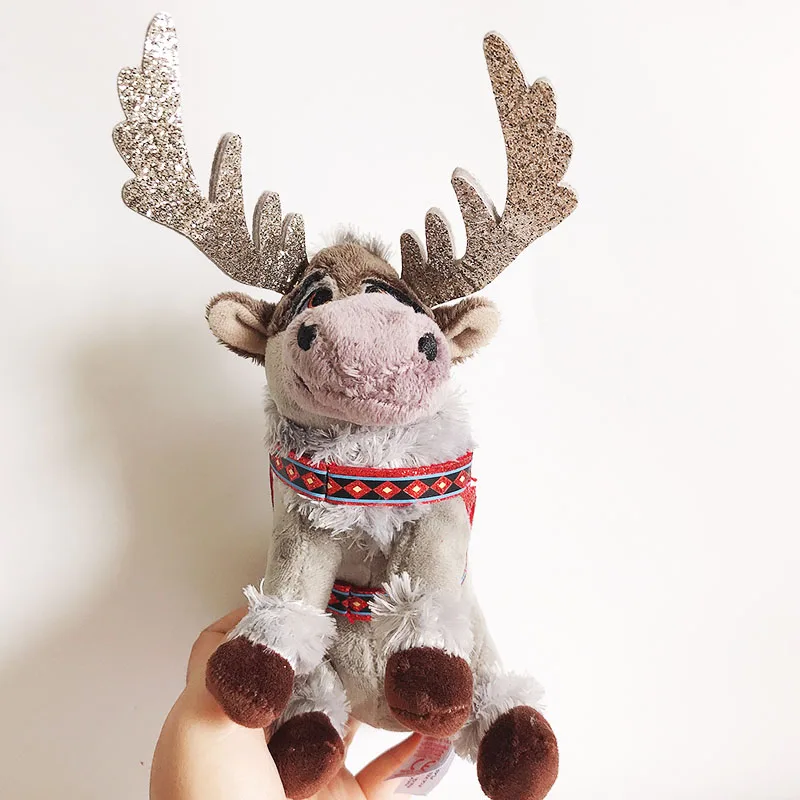 

15cm 6" Ty Beanie Babies Sparkle Sven The Christmas Reindeer Plush Stuffed Doll Kids Toys Children Birthday Christmas Gifts