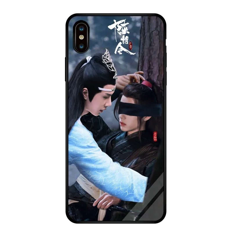 12 Wei WuXian Lan WangJi CHEN QING LING матовый чехол для телефона Xiao Zhan Wang Yibo противоударный защитный чехол для телефона - Цвет: 12
