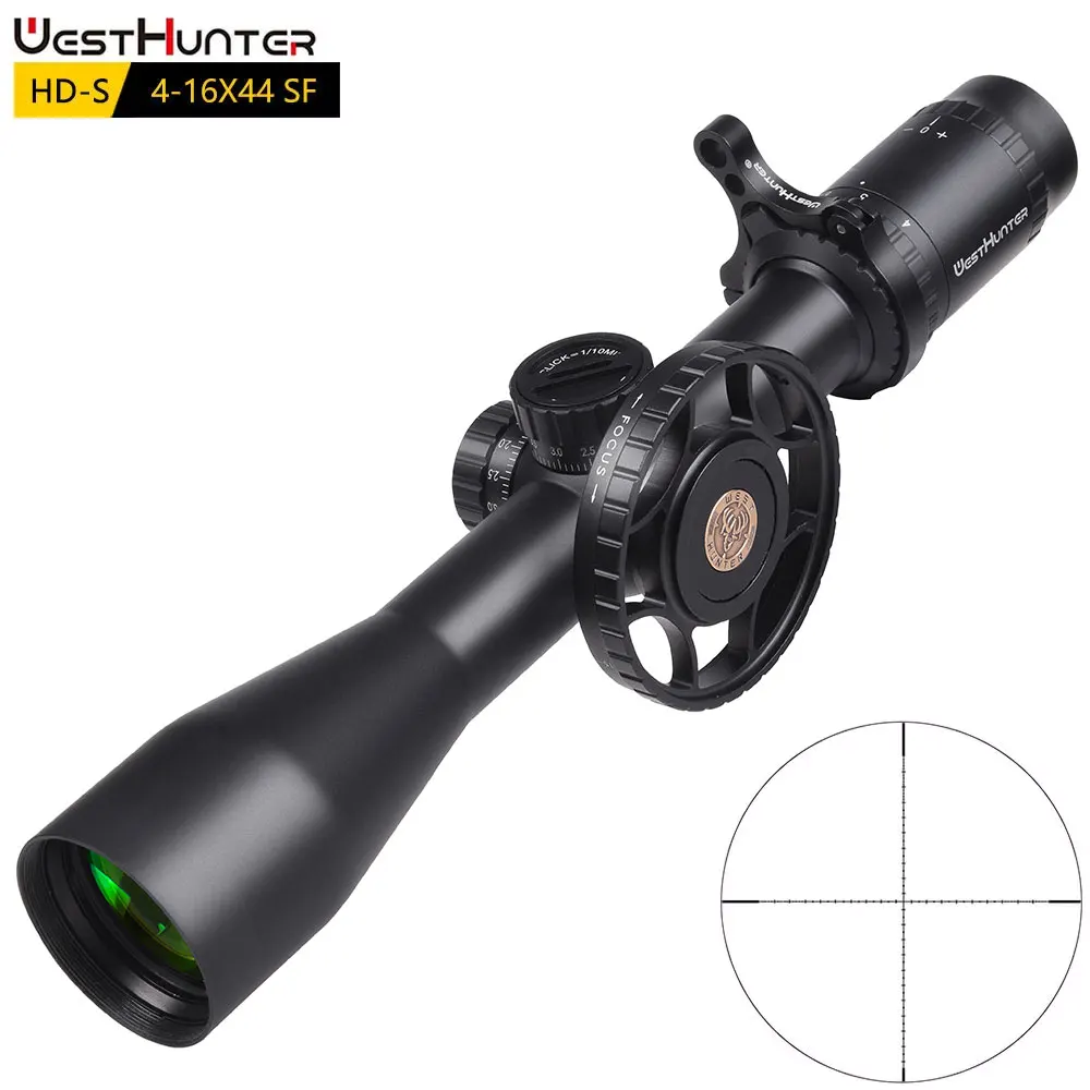 PROD 1005002116978817 WESTHUNTER HD-S 4-16X44 SF Hunting Rifle Scope
Mil Dot Tactical Riflescope Zero Reset Side Parallax Optical Sights For
Airsoft