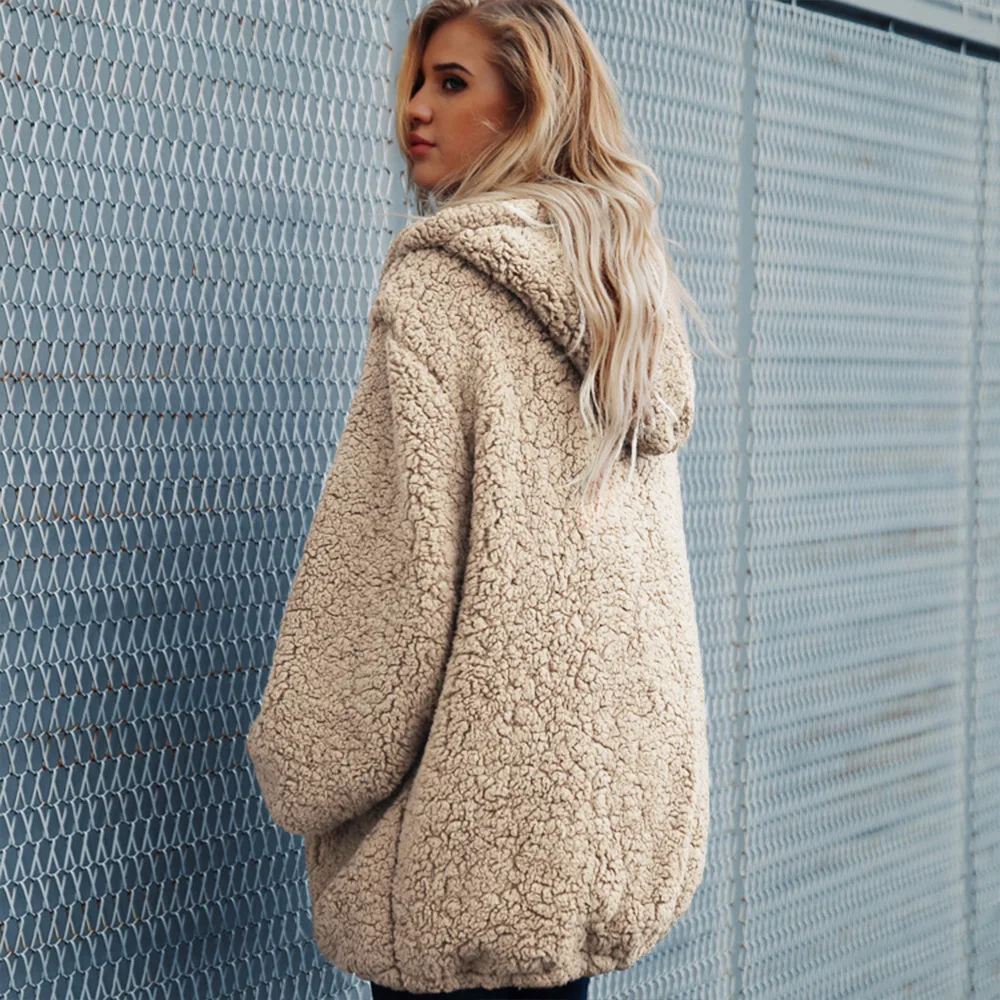 Women Winter Jacket New Sweaters Loose Fur Jacket Pregnant woman Outwear Maternity Coat Ladies Jacket Winter Pregnant Clothes