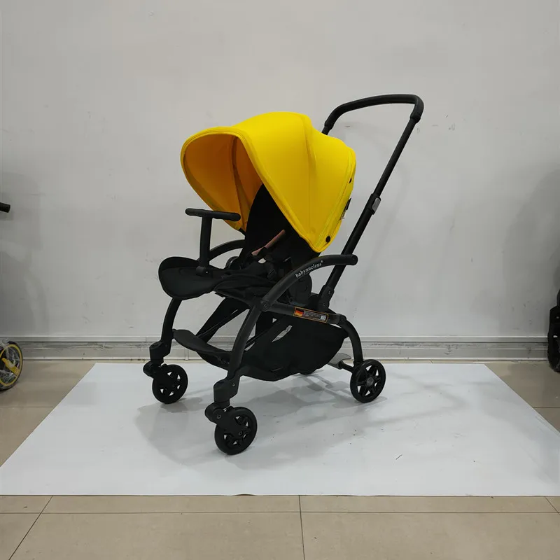 Folding Bidirectional Wheels Canopy Luxury Baby Strollers