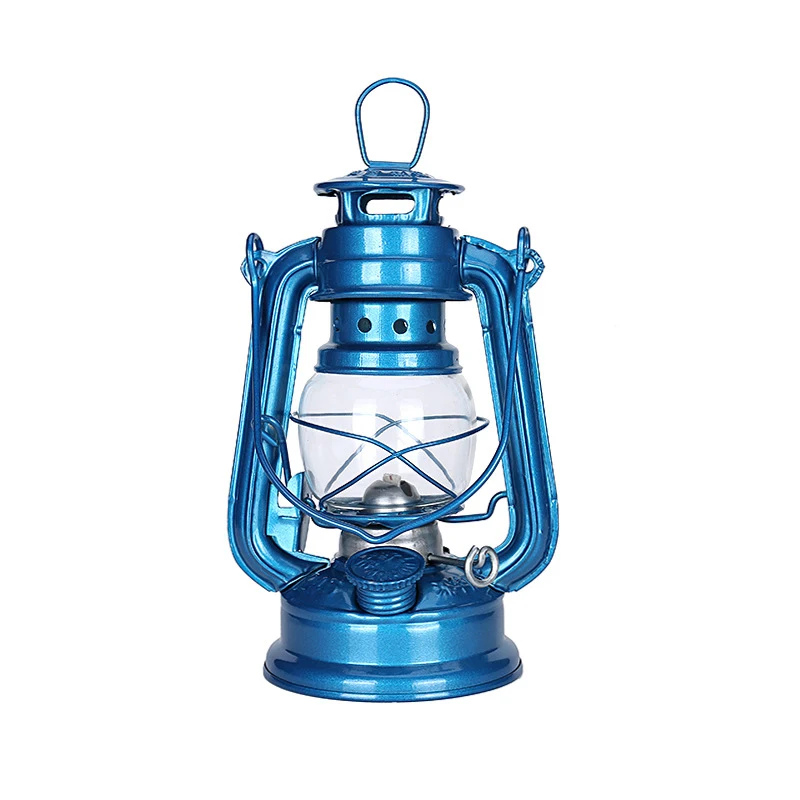 

Retro Outdoor Camping Kerosene Lamp Oil Light Lantern Mediterranean Style Decor