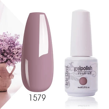 

Arte Clavo 8ml Autumn Winter Color Nail Gel Polish Vernis Lacquer Gel Nail Art Semi Permanant UV Gel Varnish Soak Off Manicure