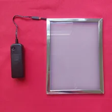 220V переключаемый Электрический распыления A5 Размер PDLC затемнения пленка стекло образцы для проекционного экрана домашнего кинотеатра, конференц-зал