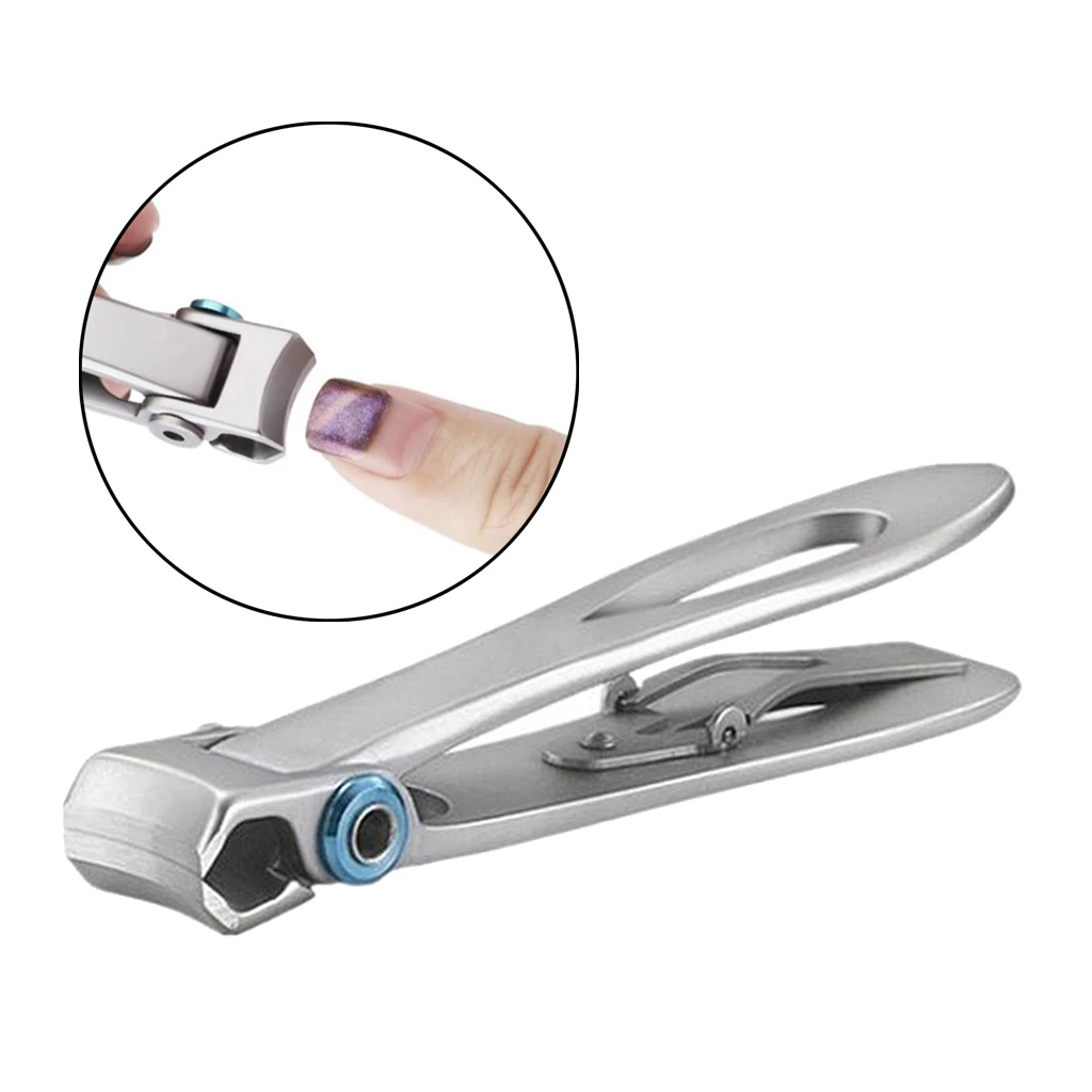 Wide Jaw Finger Nail Toenail Clippers Curved Blades Heavy Duty