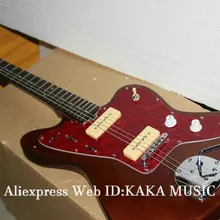 Новое поступление коричневый 6 Струны для Электрогитары Высокое качество из Китая