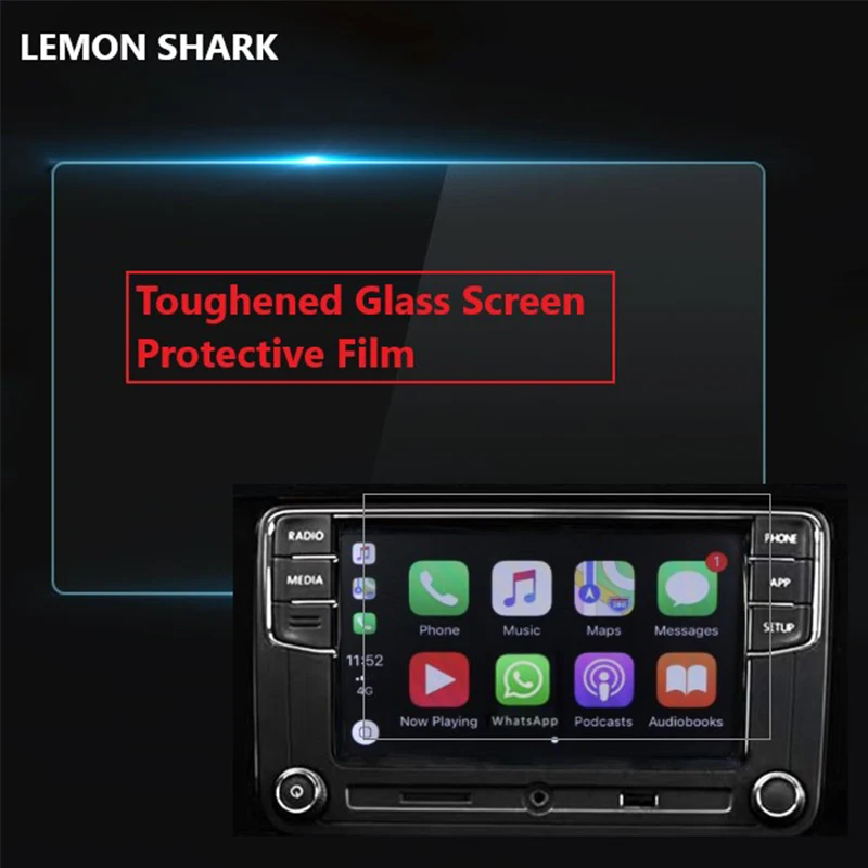 Lemon Shark Toughened Glass Screen Protective Film For Mib 6.5 Inch For
