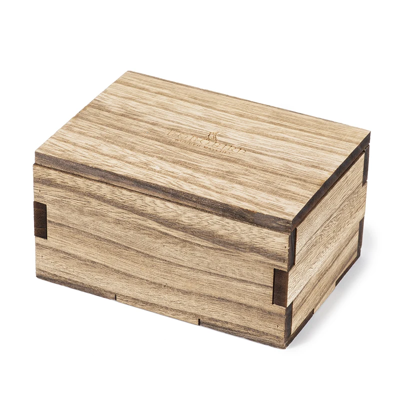 BOBO BIRD мужские часы деревянный квадратный чехол подарочная упаковка бамбуковые круглые коробочки для украшений - Цвет: 12-box